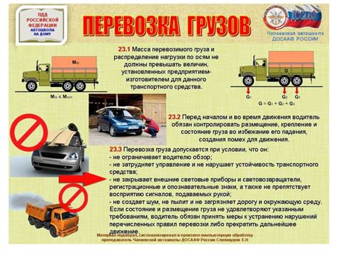 Износ и повреждение элементов передачи движения на транспортном средстве