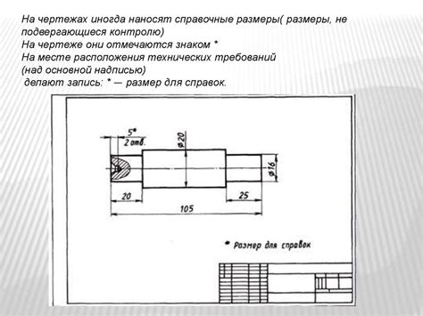 Исключительная важность: ключевой аспект справочных размеров на чертежах