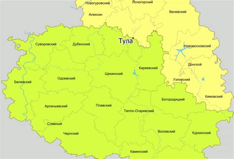 Ключевые находки Тульской области