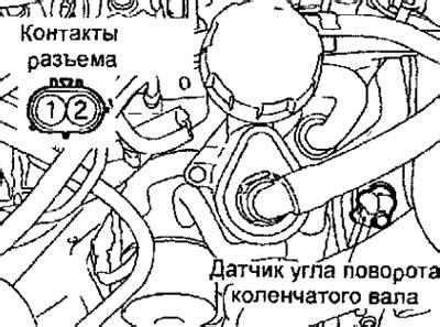 Методы выявления неисправностей датчика поворота коленчатого вала