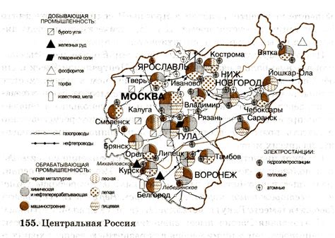 Основные месторождения бурого угля в РФ