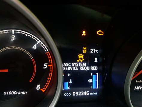 Первые признаки нормальной работы ASC на Mitsubishi ASX
