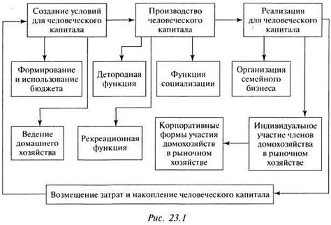 Переход от домашнего хозяйства к организации общественных ресурсов