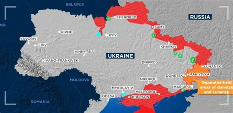 Предполагаемые боевые участки