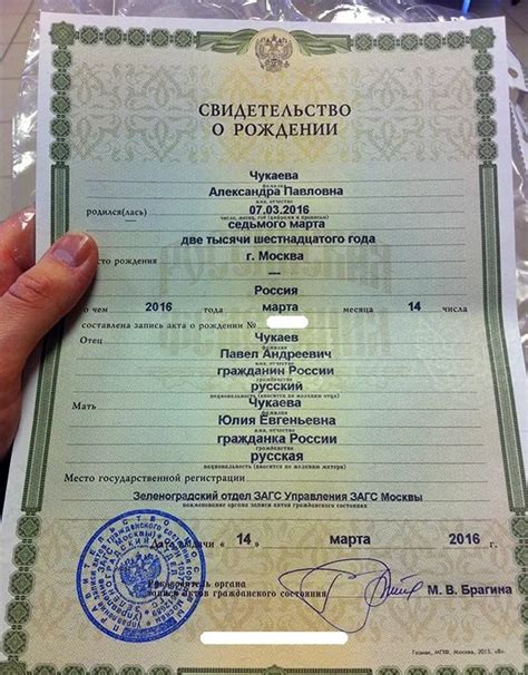 Разгадка шифра территориальной принадлежности в свидетельстве о рождении