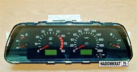 Расположение основных компонентов в автомобиле ВАЗ 2110