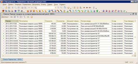 Функциональность и возможности 1С склад
