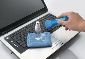 Альтернативные способы очистки ноутбука от грязи