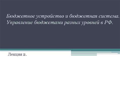 Банки и управление бюджетами: преимущества и ограничения