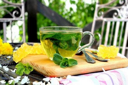 Вкусовые качества мяты в чае