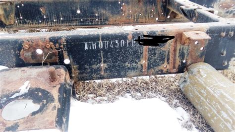 Возможные проблемы с номером рамы ГАЗ-66