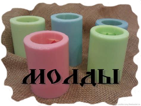 Выбор формы и размера для свечей