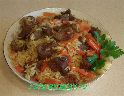 Готовим вкусный плов на индукционной плите
