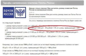 Как вернуть сумму наложенного платежа Почты России