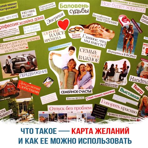 Как использовать карту желаний в тетради, чтобы достичь успеха