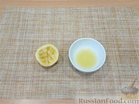 Как правильно готовить смесь из лимонного сока