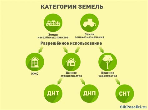 Категория земель СНТ