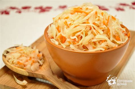 Квашеная капуста: низкокалорийное угощение