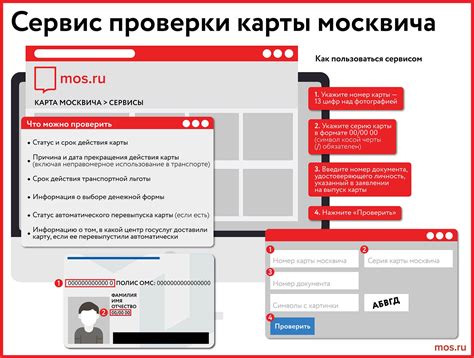 Методы проверки активности социальной карты москвича