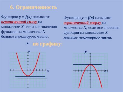 Ограниченность функции снизу