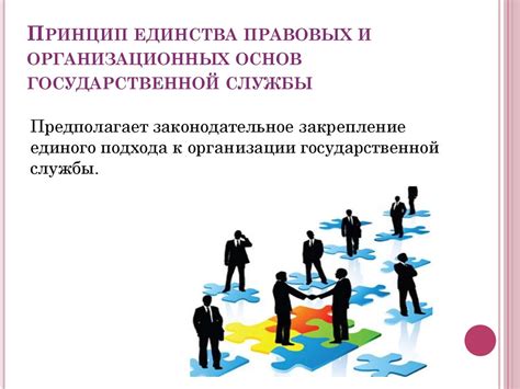 Основные принципы работы государственной службы