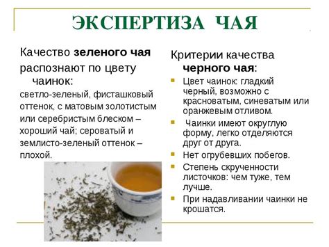 Особенности заваривания и время настаивания