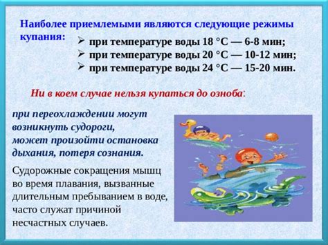 Полезность купания при повышенной температуре