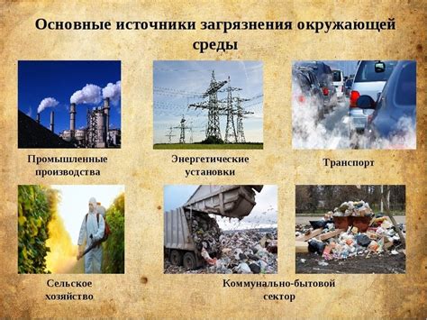 Потенциальные воздействия загрязнения воздуха