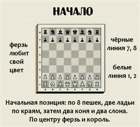 Правила хода фигур