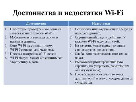 Преимущества и недостатки wifi адаптера