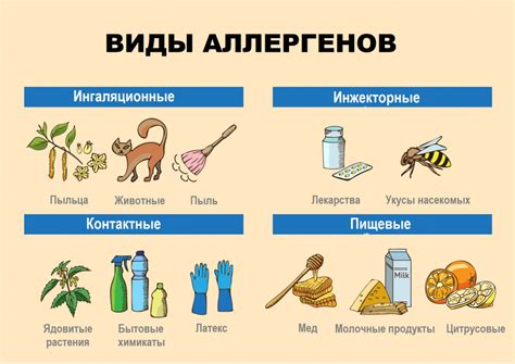 Продукты аллергии и реакции, вызывающие воспаление горла и повышение температуры