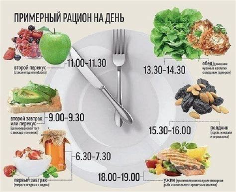 Расписание питания