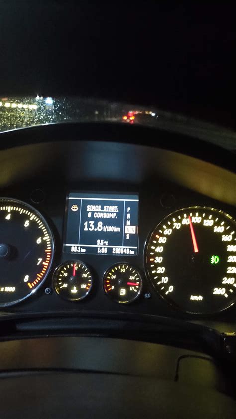 Расход топлива Volkswagen Touareg 2005 года