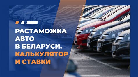 Рекомендации по растаможке авто из Беларуси: