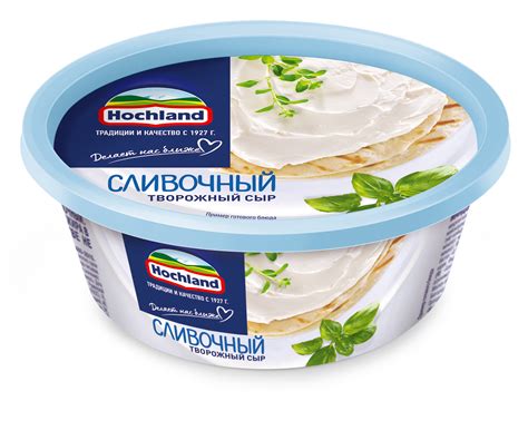 Сливочный творожный сыр и его полезные свойства