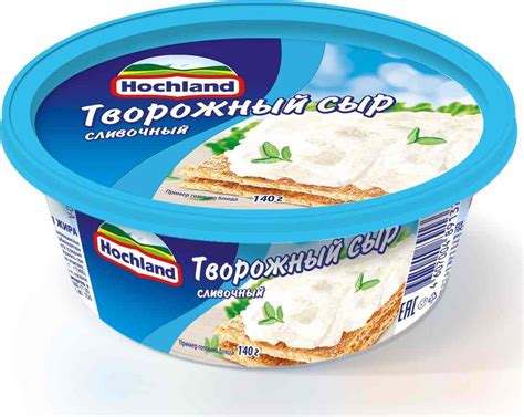 Сливочный творожный сыр как источник белка