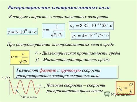 Способность электромагнитной волны распространяться в вакууме