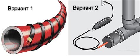Способы соединения греющего кабеля