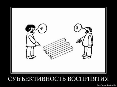 Субъективность восприятия