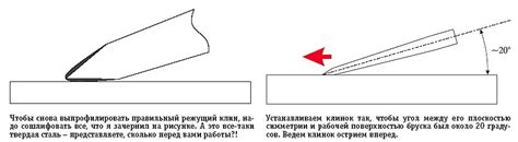 Техника прижима ножа для оптимальной заточки