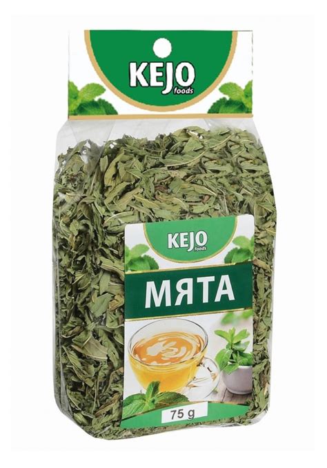  Здоровье и сушеная мята в чае 
